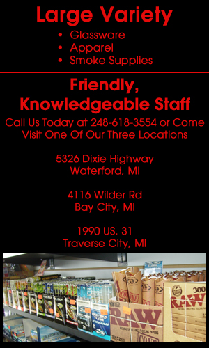 Supplies and Accessories - Waterford, MI - 3 Doors Down Head Shop